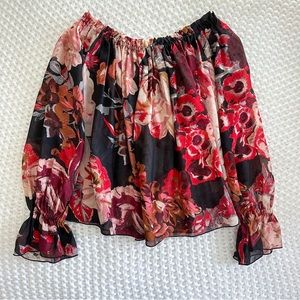 Elizabeth & James off-the-shoulder blouse